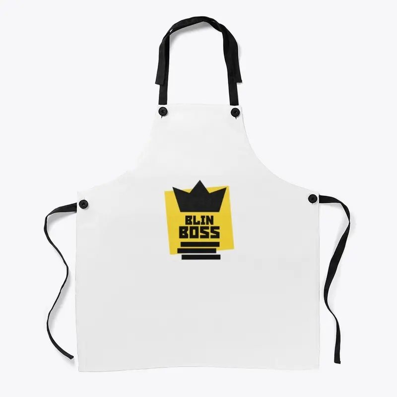 Blin Boss white apron